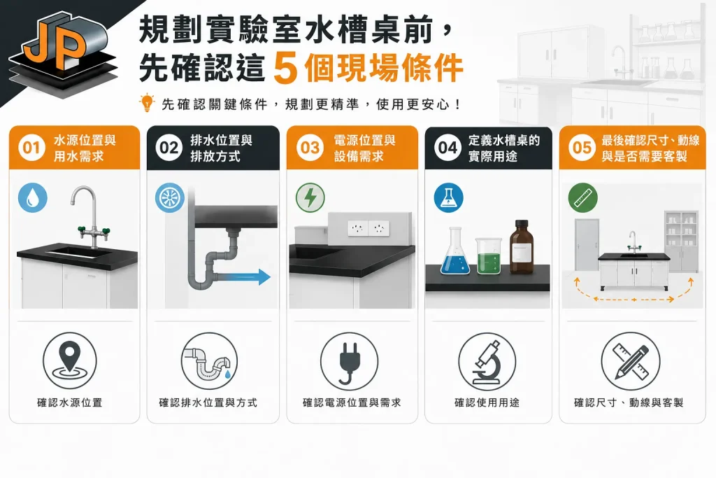 潔錠水槽桌